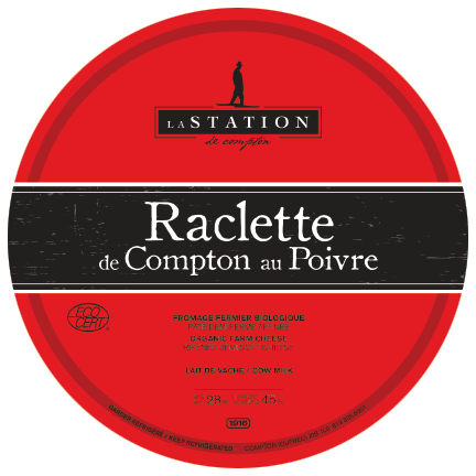 Étiquette - Raclette de Compton au poivre