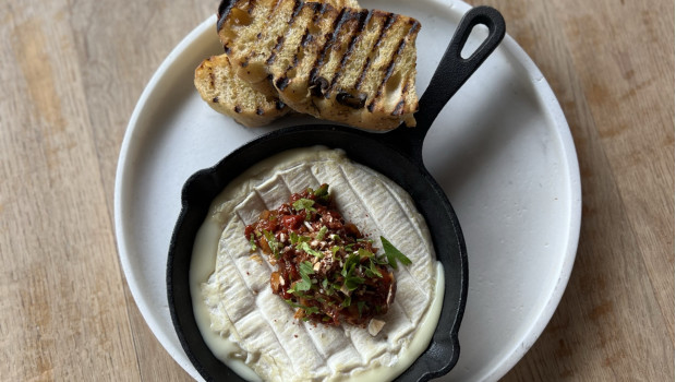 Chevronné chaud et piperade 